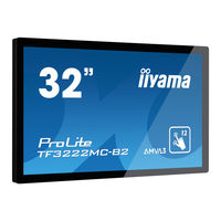 Iiyama PL3222 Mode D'emploi