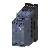 Siemens SIRIUS 3RW40 4 Instructions De Service Originales