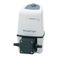 Sartorius Microsart e.jet Mode D'emploi