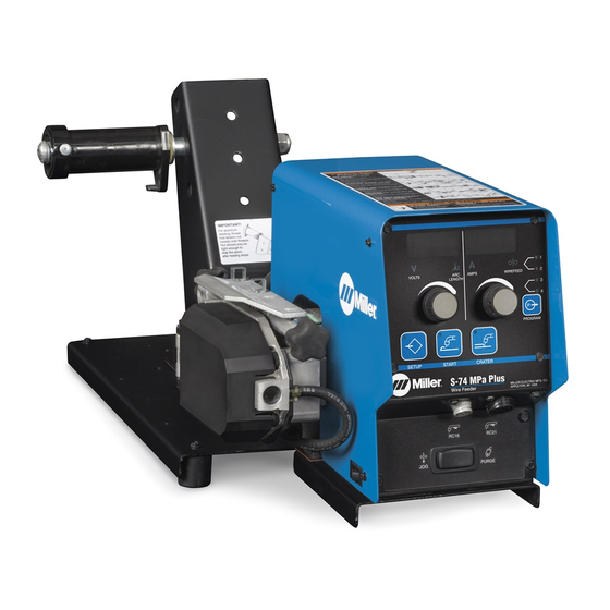 Miller S-74 MPa Plus Manuel De L'utilisateur