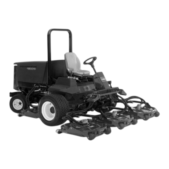 Toro Groundsmaster 4500-D Manuel De L'utilisateur