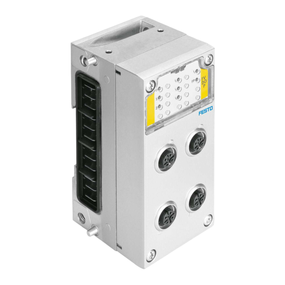 Festo CPX-F8DE-P Mode D'emploi
