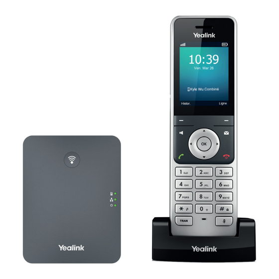 Yealink Connect Pro W76P Manuels