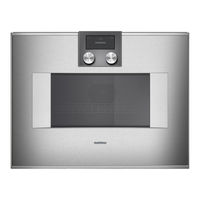 Gaggenau BM 450 Notice D'utilisation