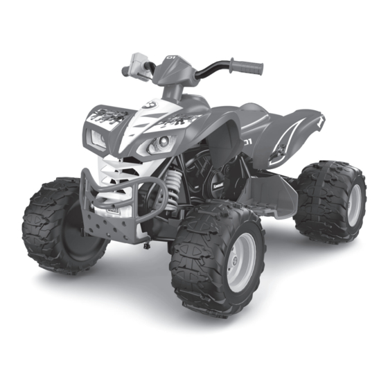 Power Wheels FCD21 Manuels