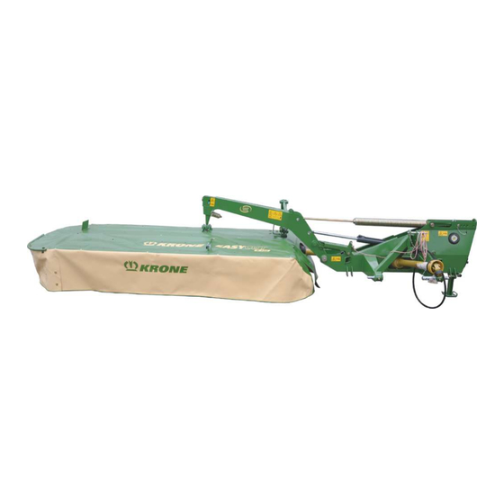 Krone EasyCut R 280 Notice D'utilisation Originale
