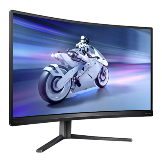 Philips EVNIA 27M2C5500W Manuel D'utilisation