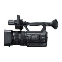 Sony XDCAM PXW-Z150/C Mode D'emploi