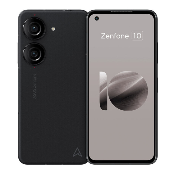 Asus Zenfone 10 Manuel De L'utilisateur