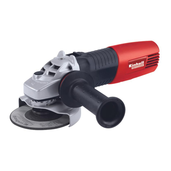 EINHELL Professional TP-AG 1275 Mode D'emploi D'origine