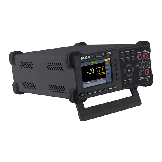 VOLTCRAFT VC-7055BT Mode D'emploi