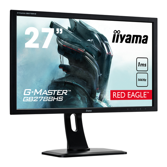 Iiyama G-MASTER GB2788HS Mode D'emploi