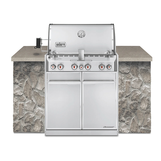 Weber Summit 460-NG Guide Pour L'installation