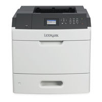 Lexmark MS811dn Guide Rapide