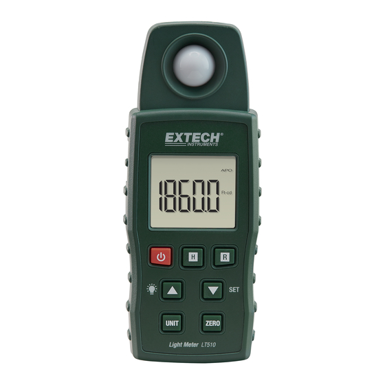 Extech Instruments LT510 Manuel D'utilisation