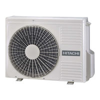 Hitachi RAS-2.5WHVRP1 Manuel D'utilisation