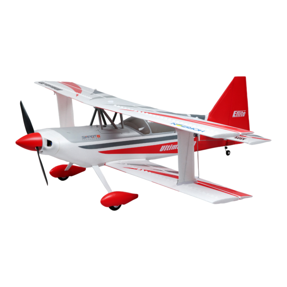 Horizon Hobby E-flite Ultimate 3D Manuel D'utilisation