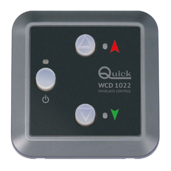 Quick WCD 1022 Manuels