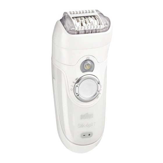 Braun Silk épil 7 Mode D'emploi