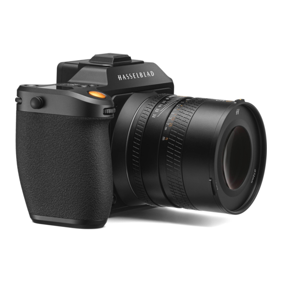 Hasselblad X2D 100C Manuel De L'utilisateur