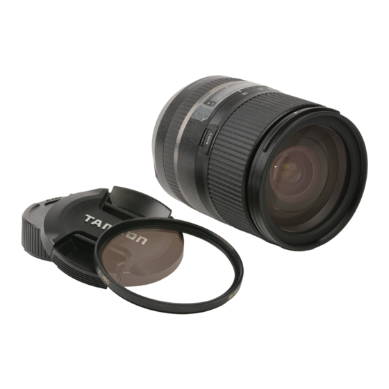 Tamron B016 Mode D'emploi