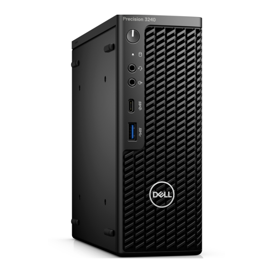 Dell Precision 3240 Compact Manuel De Maintenance