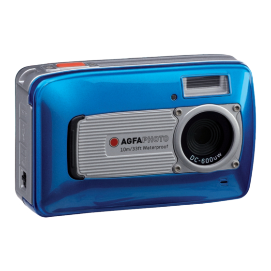 AgfaPhoto DC-600uw Manuel De L'utilisateur