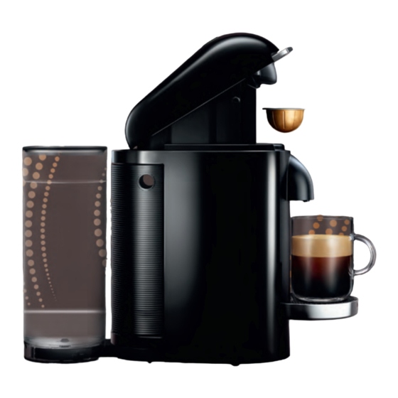 Nespresso Vertuo Plus My Mashine Breville BNV400 Mode D'emploi