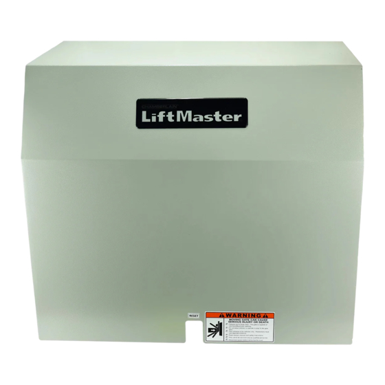 LiftMaster Professional SL575 Manuel D'instructions