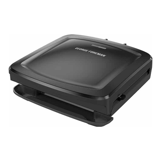 George Foreman RPGF3601BK Série Guide D'utilisation Et D'entretien