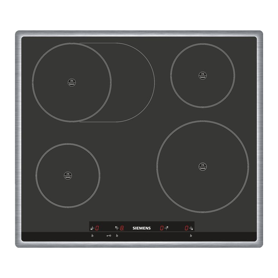 Siemens EI645EB11 Serie Mode D'emploi