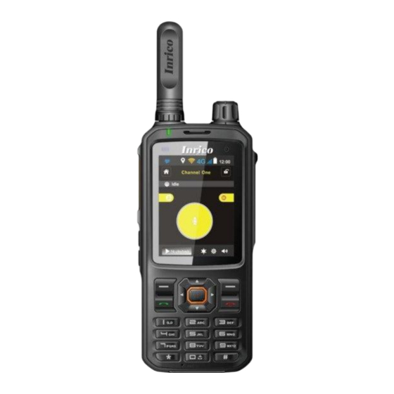 Inrico Talkie-Walkie T368 Guide Utilisateur