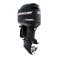 Mercury Marine Optimax 2.5 l Mode D'emploi