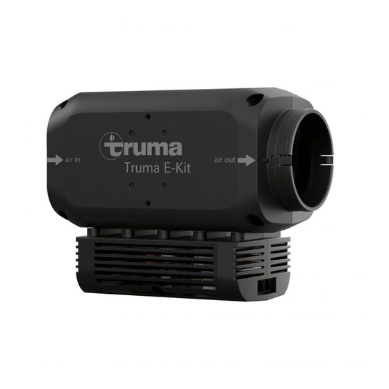 Truma E-Kit Mode D'emploi