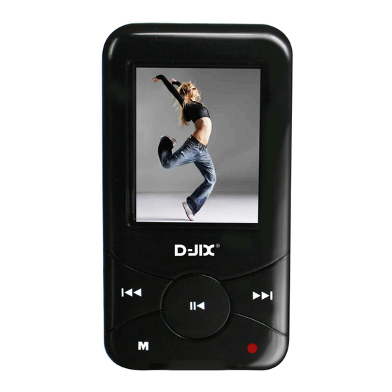 D-JIX M375 Manuel D'utilisation