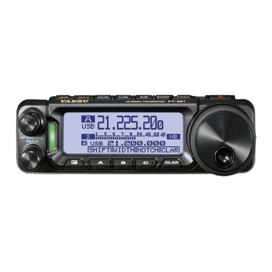 YAESU FT891 MANUEL D