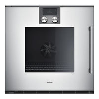 Gaggenau BO 470 101 Notice D'utilisation