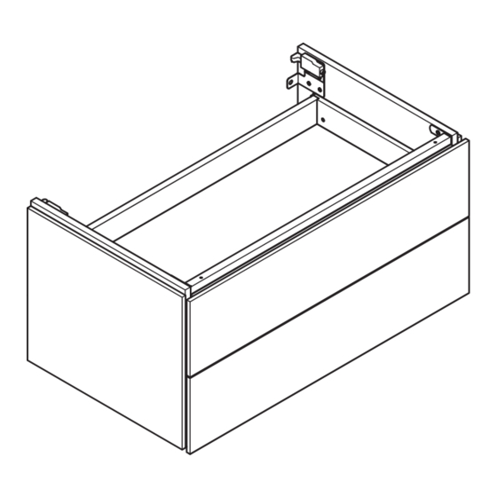 DURAVIT L-Cube LC 5848 Notice De Montage