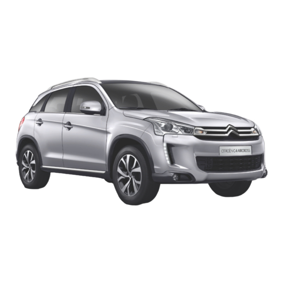 CITROEN C4 Aircross ABC 2014 Manuels