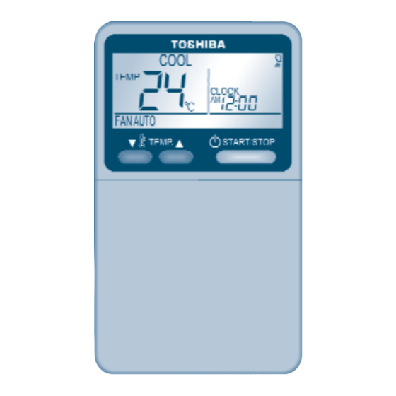 Toshiba RBC-IR2-PE Mode D'emploi