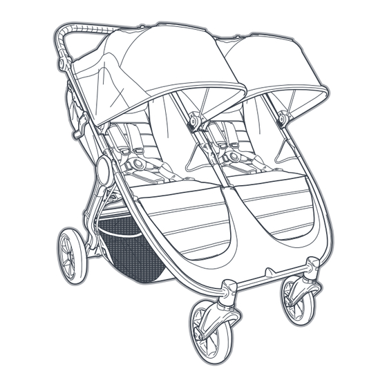 Baby Jogger city mini GT2 Mode D'emploi