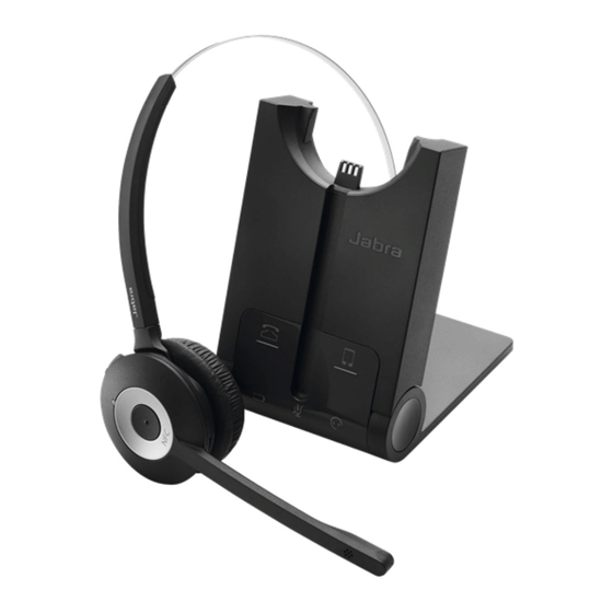 Jabra PRO 930 Guide Rapide