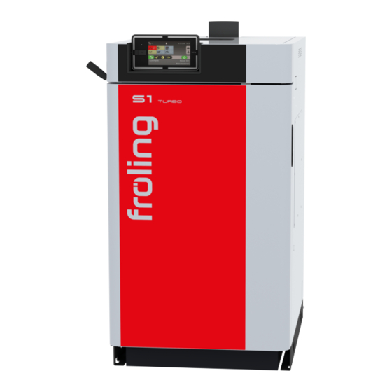 Fröling S 3200 Mode D'emploi