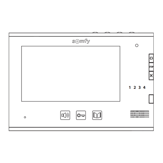 SOMFY V400 Manuel D'installation Et Utilisation