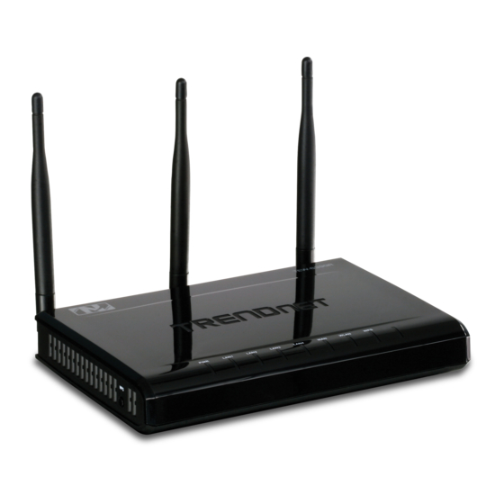 TRENDnet TEW-639GR 2.01 Guide D'installation Rapide