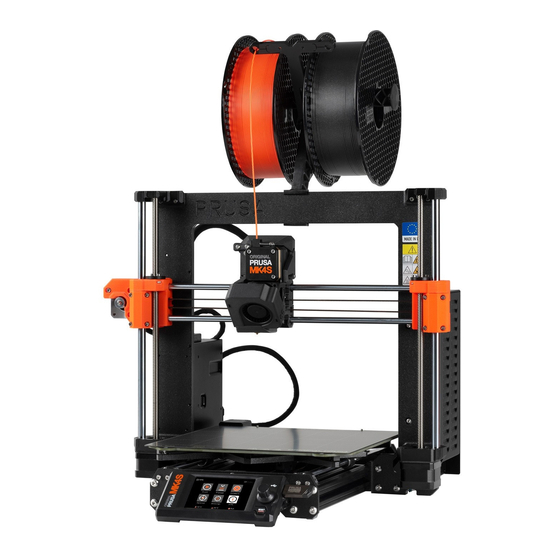 Prusa Research MK4S Manuel
