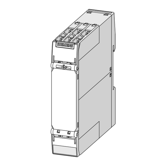 Siemens SIRIUS 3ZX1012-0RM10-2AB1 Instructions De Service Originales