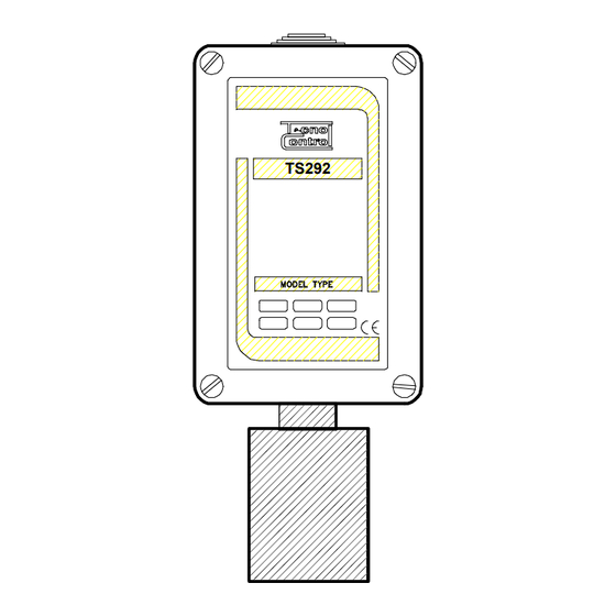 Tecno Control TS292PG Manuel D'utilisation