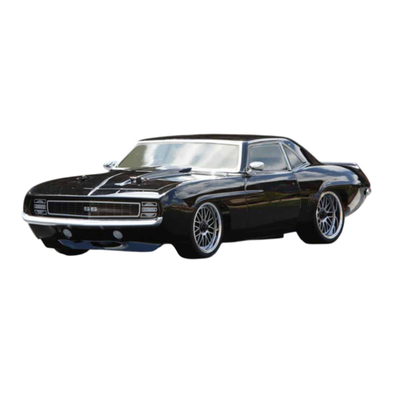 Horizon Hobby Vaterra 1969 Chevrolet Camaro SS Manuel De L'utilisateur