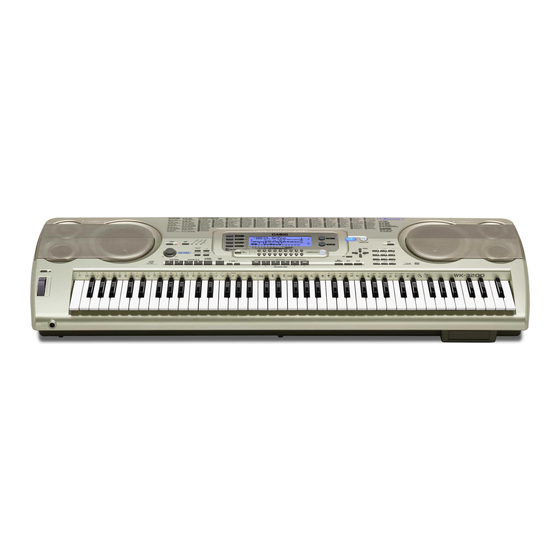 Casio WK-3200 Mode D'emploi